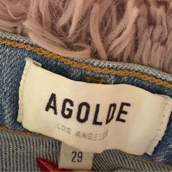 Agolde Toni Mid rise straight jean - Picture 6 of 8